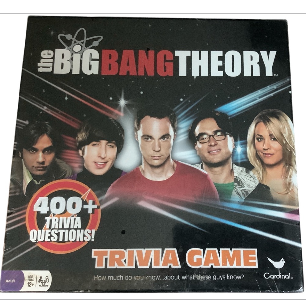 New The Big Bang Theory TRIVIA GAME